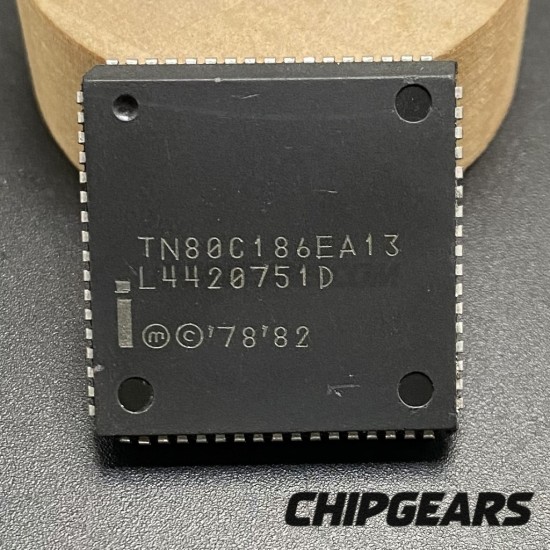 Intel TN80C186EA13 CPU PLCC68 13MHz 186 Processor 16Bit Enhanced 80186 186EA20