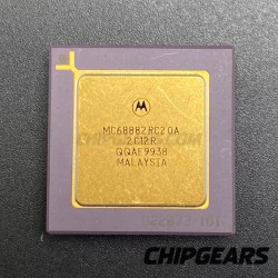 Motorola MC68882RC20A FPU 32Bit Coprocessor PGA68 20MHz For 68K Microprocessor