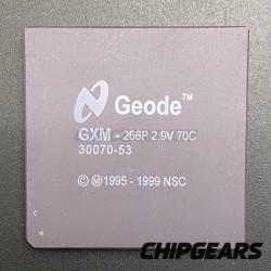 NSC Geode GXM-266P CPU MediaGX Processor PGA320 266MHz 2.9V 70C  32bit