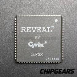 Reveal 387SX FPU 16-25MHz Advanced Math Coprocessor Cyrix 80387SX LCC68 RARE
