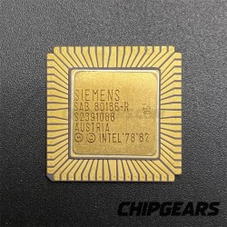 Siemens SAB80186-R CPU Ceramic LCC68 8MHz 186 x86 Processor R80186  Uncommon