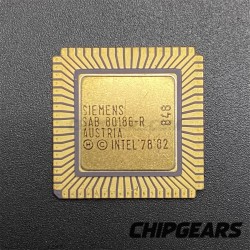 Siemens SAB80186-R CPU Ceramic LCC68 8MHz 186 x86 Processor R80186  Uncommon