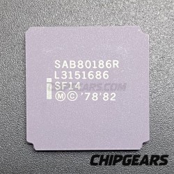 Siemens SAB80186R CPU SF14 80186 Processor 8MHz LCC68 Microprocessor Uncommon