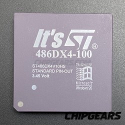 ST486DX4-100 CPU ST486DX4V10HS 100MHz 3.45v PGA168 32bit ST 80486 Processor